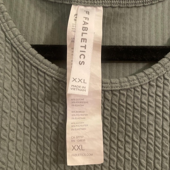 Fabletics Crinkle Knit Tank Dress - Picture 4 of 7